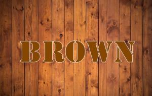 brown是什么颜色（棕色 褐色）